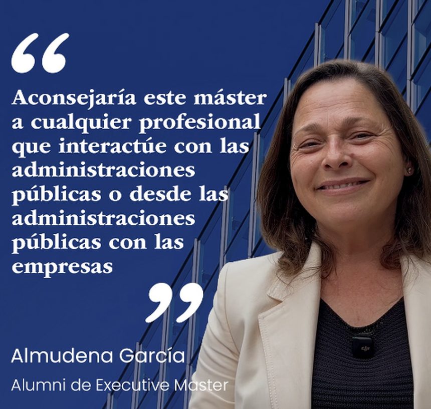Almudena García, alumni del Executive Master