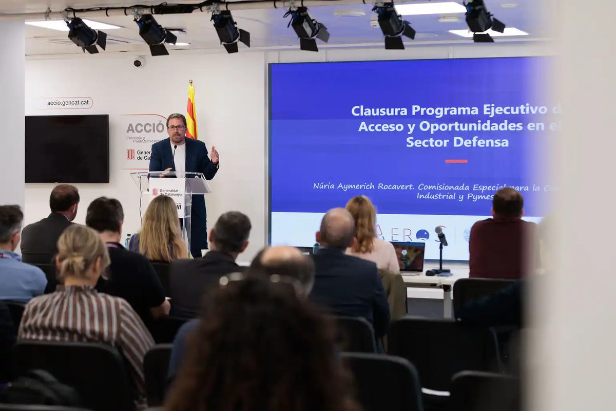 Clausura del Programa Ejecutivo del Sector Defensa en Barcelona